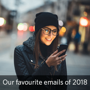 A roundup of the team's favourite emails from 2018.