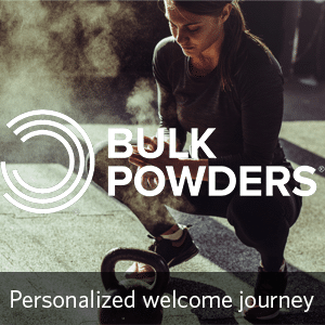 Bulk Powders welcome journey
