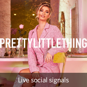 PrettyLittleThing social sigs